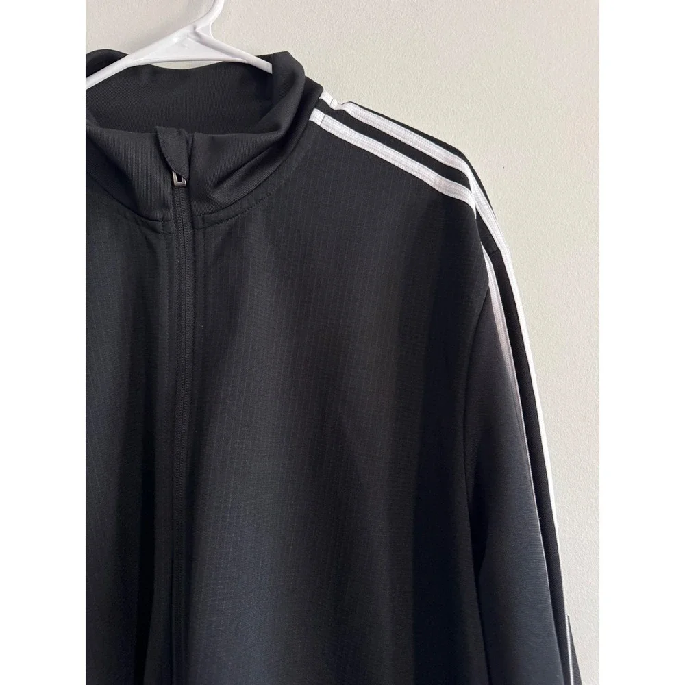 Adidas Tiro 19 Training Track Jacket Mens 2XL Black White‎ 3-Stripe DJ2594